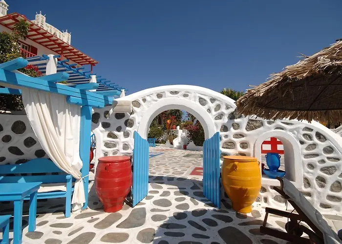 Sun Of Mykonos Hotel apartamentowy Klouvas